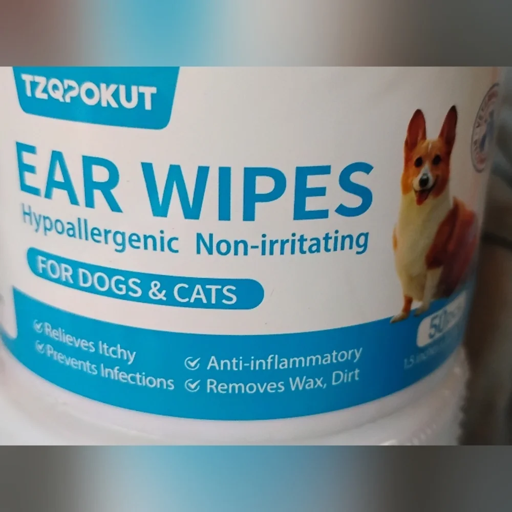 Dental & Ear Wipes for Dogs & Cats